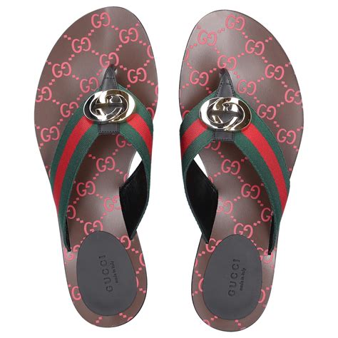 gucci flip flop womens